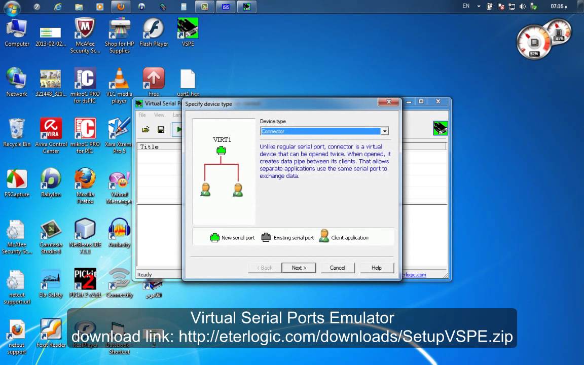 virtual com port driver